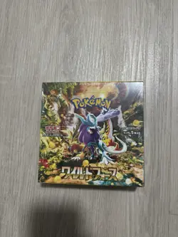 Pokemon TCG Japanese Wild Force Booster Box - SV5K - Sealed w shrink - Image 1
