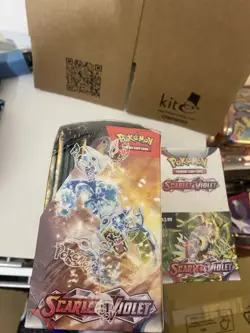 Sealed Pokemon Scarlet And Violet Half Booster Box - Image 2