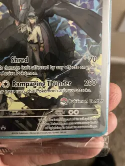 N's Zekrom 031 Ascended Heros ETB Promo Pokemon Center Stamp SEALED 2026 - Image 3