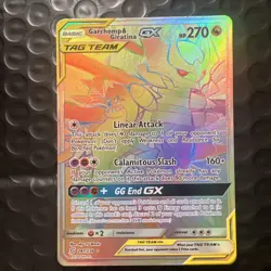 Garchomp & Giratina GX (Secret) 247/236 - SM Unified Minds Holo - Pokemon TCG - Image 1