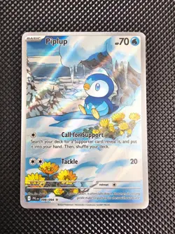Pokemon TCG - Piplup 98/94 - Phantasmal Flames IR - NM - Image 1