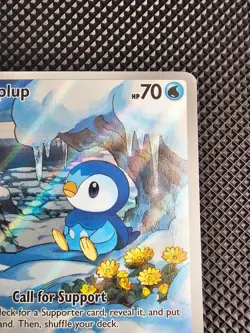 Pokemon TCG - Piplup 98/94 - Phantasmal Flames IR - NM - Image 3
