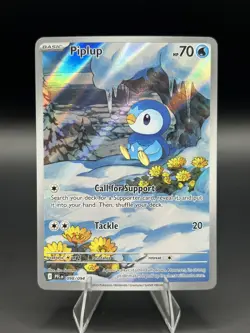 Pokemon TCG - Piplup 98/94 - Phantasmal Flames IR - NM - Image 1