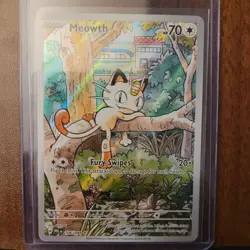 Pokemon TCG Meowth 106/094 Phantasmal Flames NM-M - Image 1