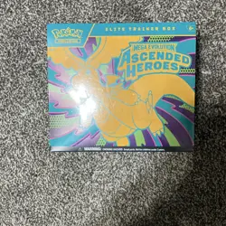Pokemon Mega Evolution Ascended Heroes Elite Trainer Box Dragonite Zekrom - Image 1