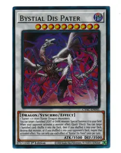 Bystial Dis Pater CYAC-EN041 Cyberstorm Access 1st Edition Yugioh! TCG - Image 1