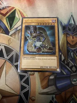 Yugioh Dark Magician YSYR-EN001 Unlimited Ultimate Rare Holo - LP - Image 1