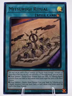 Mitsurugi Ritual - SUDA-EN095 - Ultra Rare - 1st Ed - NM - YU-GI-OH! - Image 1