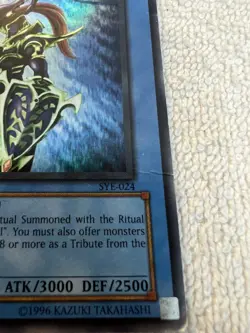 YuGiOh - Black Luster Soldier SYE-024 - Earth - Warrior/Ritual - Ultra - POOR HP - Image 2