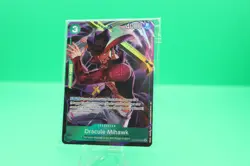 DRACULE MIHAWK ILLUSTRATION VOL. 4 ONE PIECE PROMO CARD SEALED ST12-003 SEALED - Image 1