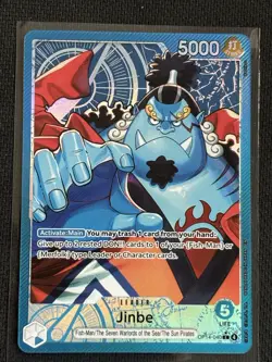 One Piece TCG Jinbei Leader Alt Art OP14-040 - Image 1