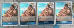 One Piece - Aladine OP14-043 Foil Playset (x4) - The Azure Sea's Seven - Image 1