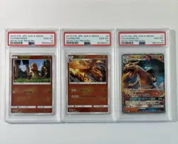 Pokemon Japanese Detective Pikachu PSA 10 Set Charizard GX Charizard Charmander - Image 1