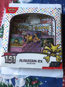 Pokemon Scarlet & Violet 151 Alakazam EX Collection Box New Factory Sealed 🔥 - Image 1