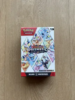 Pokemon TCG: S&V Prismatic Evolutions Booster Bundle (6pks) Factory Sealed - Image 1