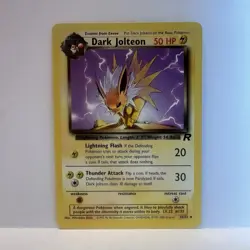 Dark Jolteon #38/82 Team Rocket Non-Holo Pokemon TCG - Image 1