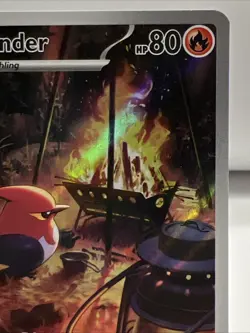 Pokemon TCG Paldea Evolved Fletchinder 199/193 Illustration Rare One Owner - Image 3