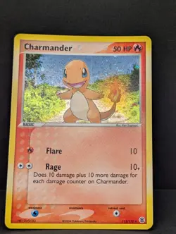 Charmander 113/112 Firered & Leafgreen Holo Secret Rare Pokemon TCG Charizard NM - Image 3
