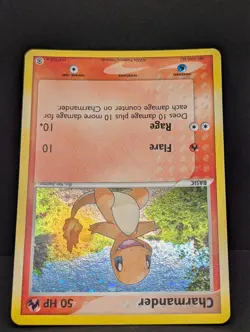 Charmander 113/112 Firered & Leafgreen Holo Secret Rare Pokemon TCG Charizard NM - Image 4