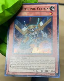 Yugioh Morphtronic Celfon TU03-EN003 Super Rare LP - Image 5