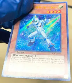 MP YUGIOH ELEMENTAL HERO NEOS ALIUS LCGX-EN028 SECRET 1ST ED - Image 5