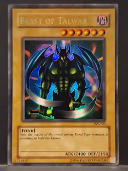 Yugioh Beast of Talwar PSV-103 Ultra Rare Unlimited NM - Image 1
