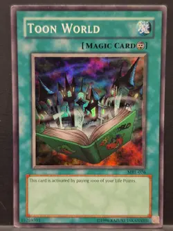 Yugioh Toon World MRL-076 Super Rare Unlimited LP - Image 1