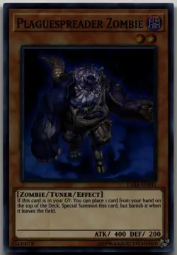 Plaguespreader Zombie Super Rare Dark Saviors DASA-EN041 LP - Image 1