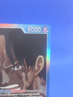 One Piece Carrying On His Will Portgas D Ace OP13-002 Alternate Alt Art Leader - Image 4