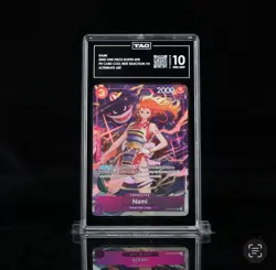 2025 ONE PIECE #070 PCC PREMIUM BEST SELECTION VOL 4 GENGAR NAMI PSA 10 GEM MINT - Image 1
