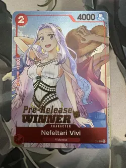 Nefeltari Vivi (OP-03 Pre-Release Tournament) [Winner] ST01-009 One Piece... - Image 1