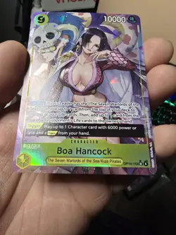 Boa Hancock - OP14-112 (Alternate Art) One Piece The Azure Sea's Seven - Image 5