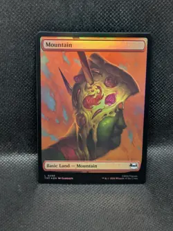 Mountain - 0256 - L - MTG: Teenage Mutant Ninja Turtles - Foil - Image 1