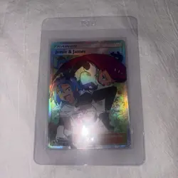 Pokemon Jesse And James Full Art Trainer Card 68/68 Hidden Fates NM+/Mint - Image 1