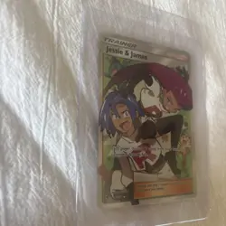 Pokemon Jesse And James Full Art Trainer Card 68/68 Hidden Fates NM+/Mint - Image 4