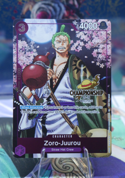 Zoro-Juurou OP05-067 Championship 25-26 Event One Piece Card TCG Celebration - Image 1