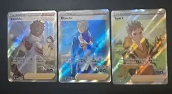 Pokemon Go Trainer Set Blanche Candela Spark Full Art TCG Card Mint - Image 1