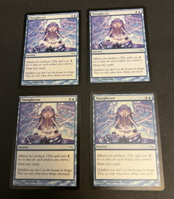 Thoughtcast X4 Playset - NM - Mirrodin MTG Magic The Gathering Cards English 4 - Image 1