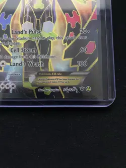 Zygarde EX 054a/124 Alternate Art Promo Holofoil Pokemon Card NM Condition - Image 4