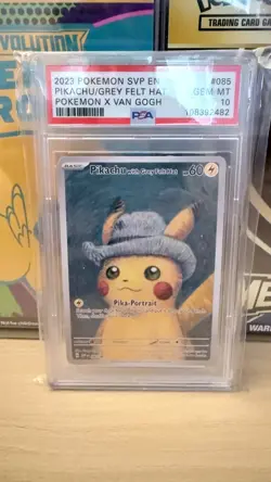 Pikachu Van Gogh with Grey Felt Hat 085 Sv: Scarlet & Violet Promo Cards - Image 1