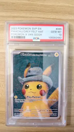 Pikachu Van Gogh with Grey Felt Hat 085 Sv: Scarlet & Violet Promo Cards - Image 5