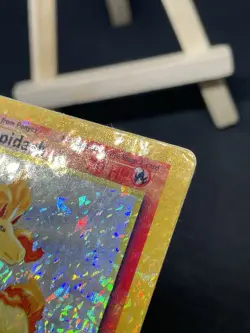 Rapidash HOLO Prism Jungle Vending Golden Sticker Rare Pokemon Card Vintage 90's - Image 4