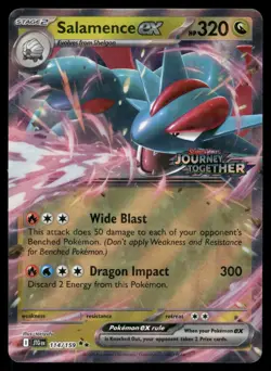 Salamence ex - (Journey Together Stamped) 114/159 PAR Miscellaneous Cards & Prod - Image 1