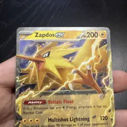 Zapdos ex NM 145/165 Scarlet & Violet 151 Pokemon Card - Image 2