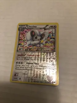 2013 Pokemon Card Cinccino RC19/RC25 ~ Pre-owned - Image 1