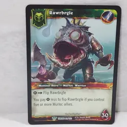 World Of Warcraft Throne Of The Tides Rawbrgle 24/263 Uncommon Foil Card - Image 2