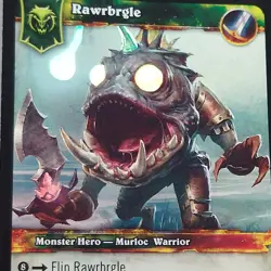 World Of Warcraft Throne Of The Tides Rawbrgle 24/263 Uncommon Foil Card - Image 3