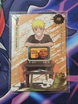 Naruto Shippuden Naruto Uzumaki PSA Magazine Promo Card SEALED - Image 1