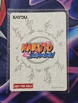Naruto Shippuden Naruto Uzumaki PSA Magazine Promo Card SEALED - Image 2