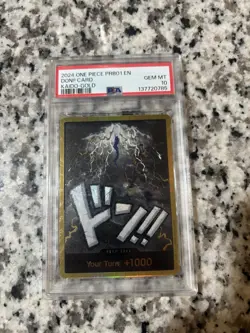 DON!! Card (Kaido) (Gold) Premium Booster -The Best- Foil - Image 1